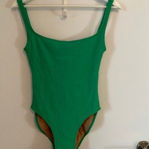Nu Swim Green one piece swimsuit